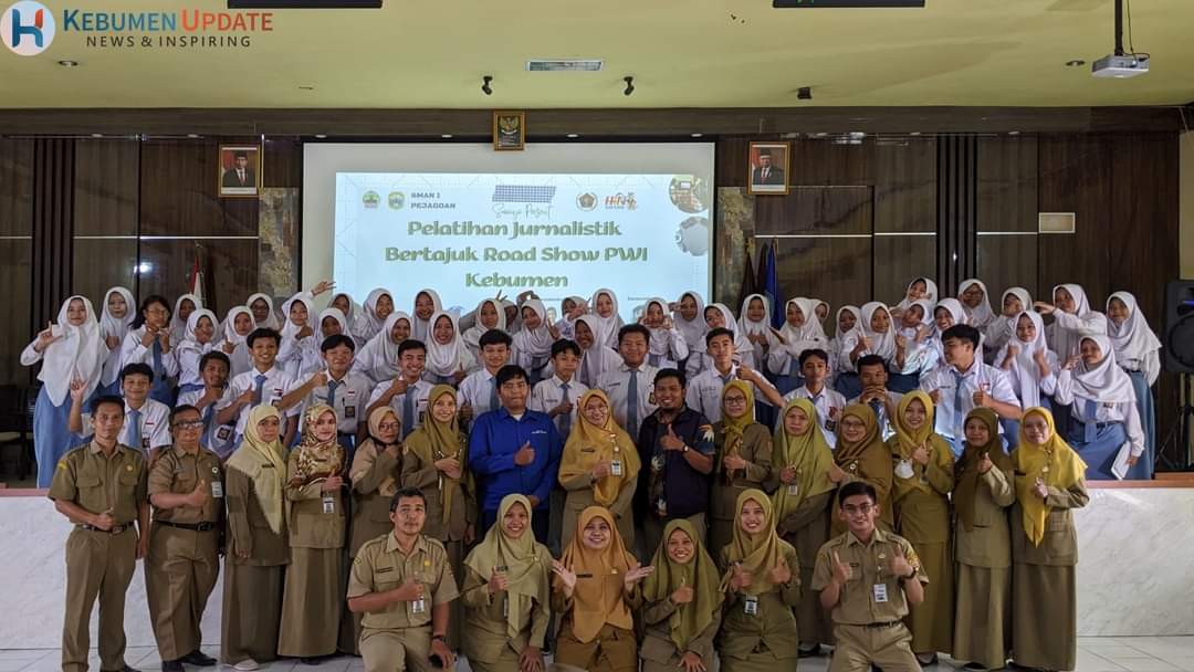 Gelar Pelatihan Jurnalistik, Kepala SMAN 1 Pejagoan Sampaikan Pesan Inspiratif