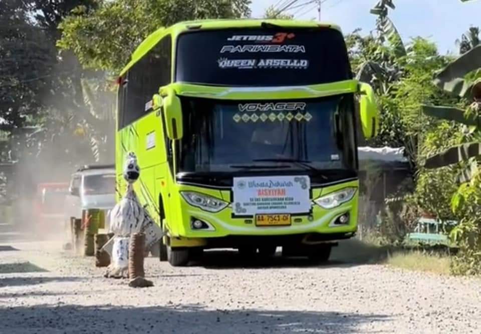 Ruas Jalan Buayan–Jladri Rusak, Pemkab Kebumen Sampaikan Permohonan Maaf