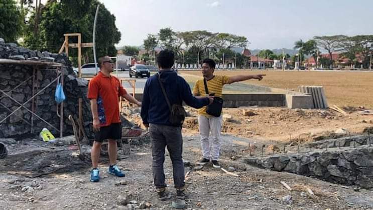 Target Rampung Oktober, Progres Revitalisasi Alun-alun Mencapai 75%