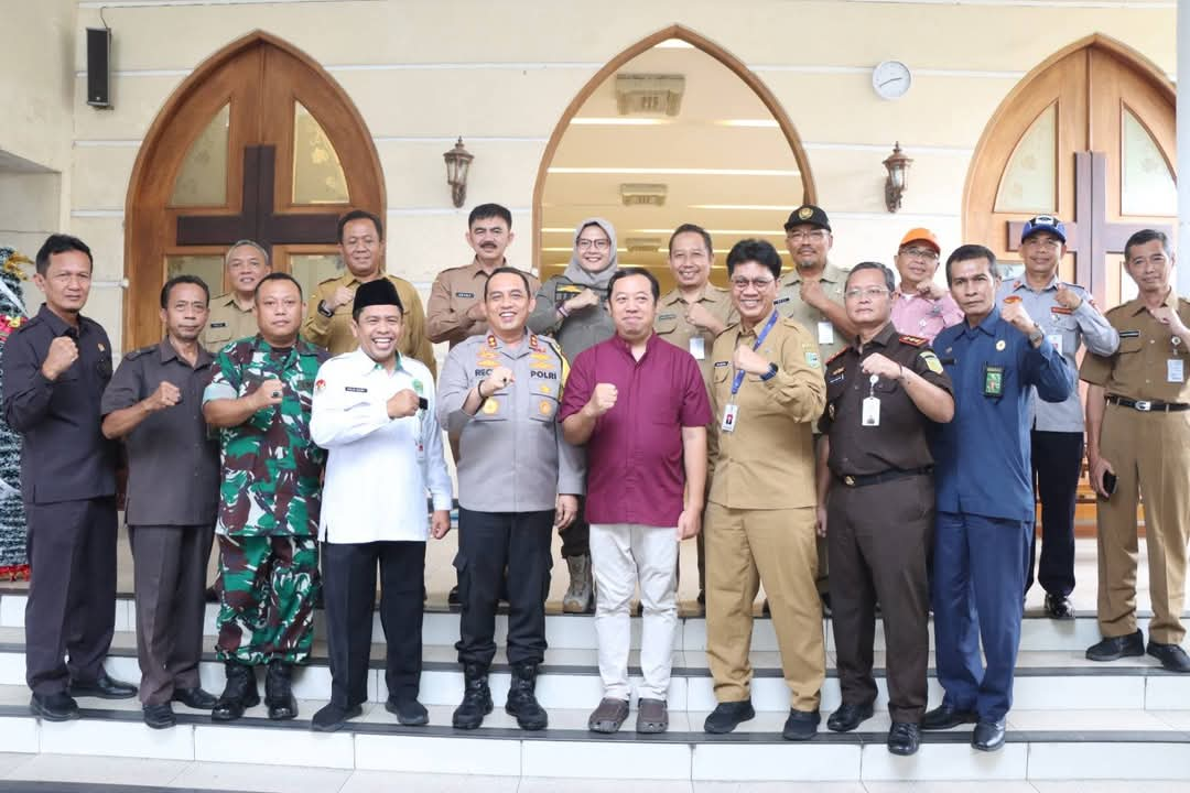 Perayaan Misa Natal, Kapolres dan Forkopimda Monitoring ke Gereja